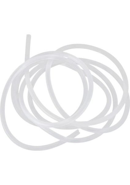 Beyaz Stil S Beden 2m x 5mm Şeffaf Yumuşak Plastik Akvaryum Hava Hattı Gölet Pompası Balık Tüpü Borusu (Yurt Dışından)