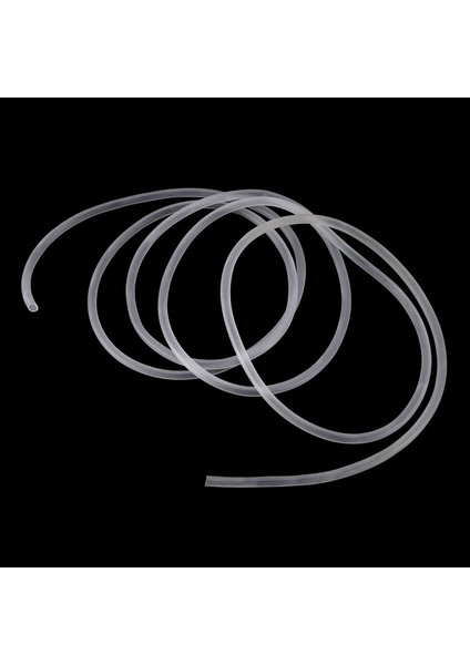 Beyaz Stil S Beden 2m x 5mm Şeffaf Yumuşak Plastik Akvaryum Hava Hattı Gölet Pompası Balık Tüpü Borusu (Yurt Dışından) fırsatları