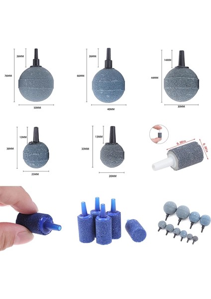 2 Adet Tarzı Pcslot Akvaryum Silindir Şekli Hava Taşı Mineral Kabarcıklar Yayın Balık Tankı Punp Hava Taşı Havalandırma Havalandırıcı Aksesuarları (Yurt Dışından) fırsatları