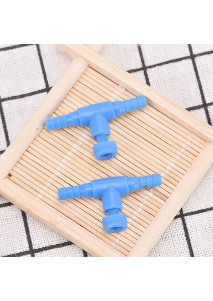 Mavi Stil 3 Parça Balık Tankı Hava Hattı Akış Kontrolü Regülatör Vana Akvaryum Havayolu Boru Borusu Için Ayarlanabilir Konnektör Anahtarı Dokunun (Yurt Dışından) fırsatları