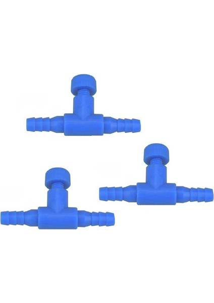 Mavi Stil 3 Adet Balık Tankı Hava Hattı Akış Kontrol Regülatörü Vana Akvaryum 4mm Havayolu Boru Boru Ayarlanabilir Konnektör Anahtarı Dokunun (Yurt Dışından) fiyatları