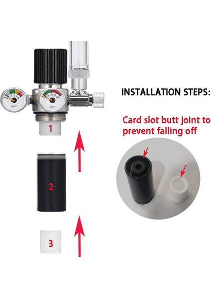 Filtre Öğesi Stili Zrdr Akvaryum Dıy Co2 Gaz Silindiri Jeneratörü Karbon Fiber Filtre Elemanı, Balık Tankı Filtre Tüpü Filtre Elemanı Değiştirme (Yurt Dışından) fırsatları
