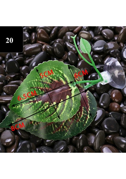 No.20 Tarzı Akvaryum Betta Yaprağı Yapay Bitki Balık Oviposition Dinlenme Yatağı Balık Tankı Yüzen Yatak Yaprak Hamak Mücadele Balık Akvaryum Dekoru (Yurt Dışından)