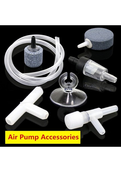 Lot Tarzı Başına 1 Adet Tek Boyut Hava Pompası Aksesuarları Vantuz Tutucu Tek Yönlü Çek Valf Hava Taşı Kabarcık Diski 3 2 Yollu Mafsallar Oksijen Pompası Hortumu (Yurt Dışından) modelleri