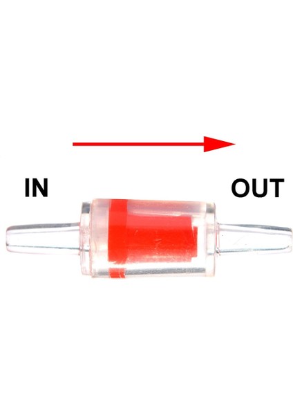 Kırmızı Stil 4mm Hava Borusu Için Fit Nıcrew Tek Yönlü Çek Valf Akvaryum Hava Pompası Aksesuarları 4mm Hava Borusu Akvaryum Aksesuarlarıyla Uyumlu (Yurt Dışından) modelleri