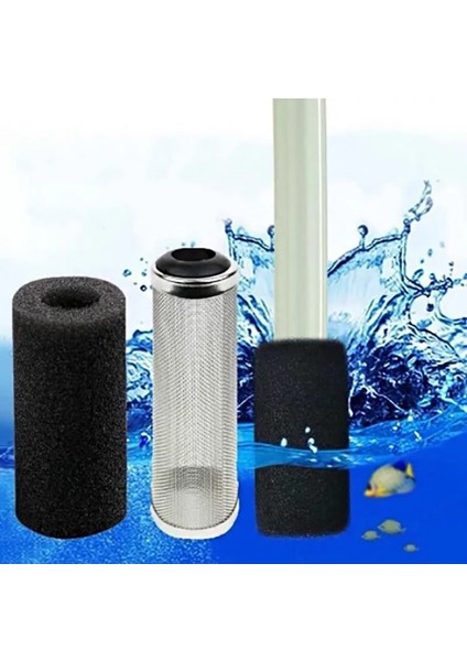 60 10 Tarzı 2 Adet Onge Akvaryum Filtresi Koruyucu Kapak Balık Tankı Giriş Göleti Siyah Köpük Filtre Aksesuarları Için (Yurt Dışından)