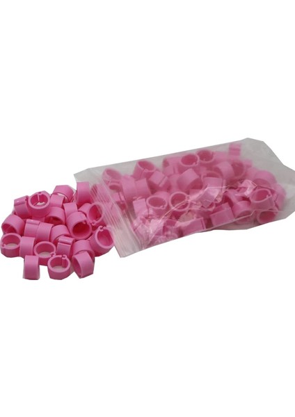 Pembe Stil mm Açık Ayak Halkası Güvercin Ayak Halkası Renk Çeşitliliği Kümes Hayvanı Ayağı Halkası Güvercin Malzemeleri Kuş Malzemeleri Kümes Hayvanları Malzemeleri (Yurt Dışından)