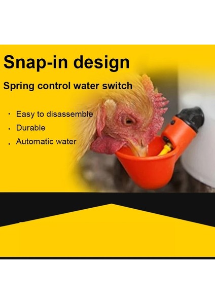 No.2 Tarzı Ana Sayfa Tavuk Suluk Tavuklar Bıldırcın Kuşları Içme Kaseleri Tavuk Için Su Aşçı Nipel Suluklar Kümes Hayvanları Çiftlik Hayvanı Malzemeleri (Yurt Dışından) fırsatları