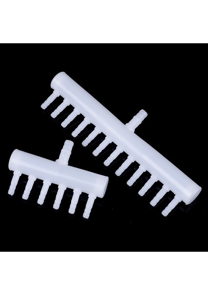 C Stili 4mm - Lastik Akvaryum Balık Yolu Akvaryum Balıkları Tankı Hava Akışı Bölücü Kontrol Kolu Valfi (Yurt Dışından)