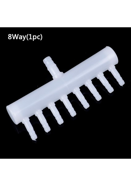 C Stili 4mm - Lastik Akvaryum Balık Yolu Akvaryum Balıkları Tankı Hava Akışı Bölücü Kontrol Kolu Valfi (Yurt Dışından)