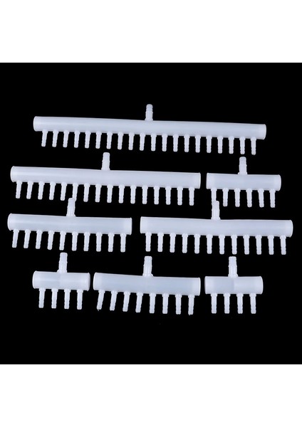 C Stili 4mm - Lastik Akvaryum Balık Yolu Akvaryum Balıkları Tankı Hava Akışı Bölücü Kontrol Kolu Valfi (Yurt Dışından)