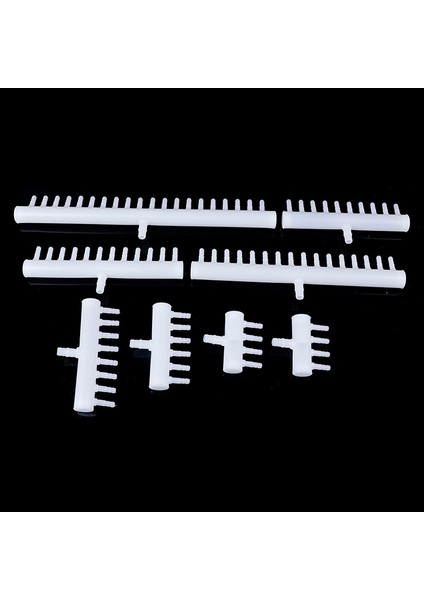 C Stili 4mm - Lastik Akvaryum Balık Yolu Akvaryum Balıkları Tankı Hava Akışı Bölücü Kontrol Kolu Valfi (Yurt Dışından)