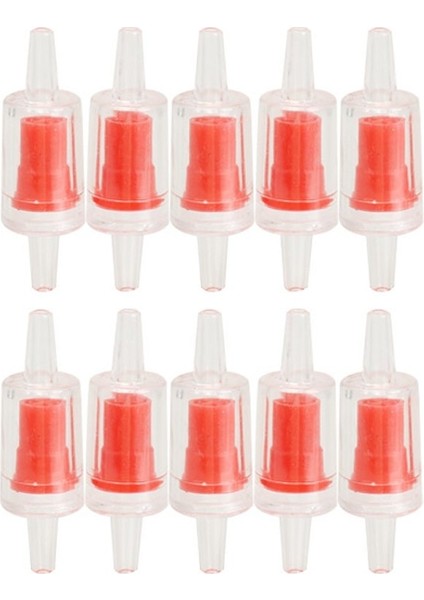 Kırmızı Stil Tek Boyut Lastik Akvaryum Çek Valf Tek Yönlü Çek Valf Akvaryum Co2 Sistemi Akvaryum Hava Pompası Kırmızı (Yurt Dışından) fiyatları