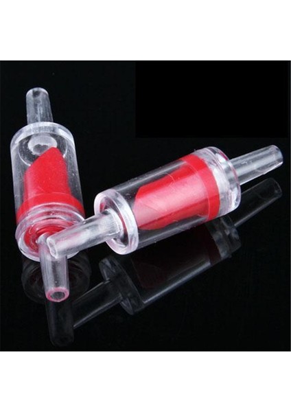 Kırmızı Stil Tek Boyut Lastik Akvaryum Çek Valf Tek Yönlü Çek Valf Akvaryum Co2 Sistemi Akvaryum Hava Pompası Kırmızı (Yurt Dışından) indirimleri