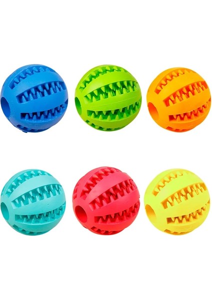 Mavi Stil 5cm 5cm 7cm Pet Köpek Oyuncak Diş Temizleme Topları Köpek Interaktif Kauçuk Toplar Köpek Dekompresyon Streç Lastik Top Chew Oyuncaklar (Yurt Dışından)
