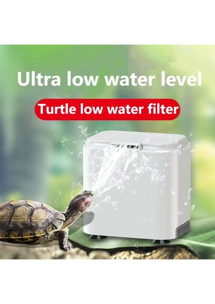 Sessiz Filtre Stili Akvaryum Kaplumbağası Düşük Su Seviyesi Mini Filtre Pompası Balık Tankı Asılı Şelale Kaplumbağa Filtre Pompası Balık Kaplumbağası Su Sirkülasyonu (Yurt Dışından) fırsatları