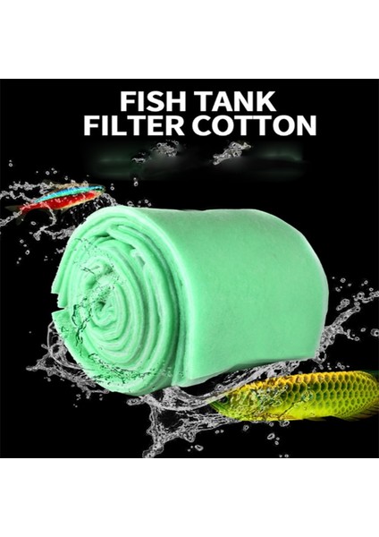 Yeşil Beyaz Stil 60X30X0.8CM Balık Tankı Akvaryum Su Filtresi Sünger Köpük Pratik Biyokimyasal Pamuk Süngerler Sünger Pamuklu Ped Mat 3 Boyutlu Akvaryum (Yurt Dışından) fırsatları