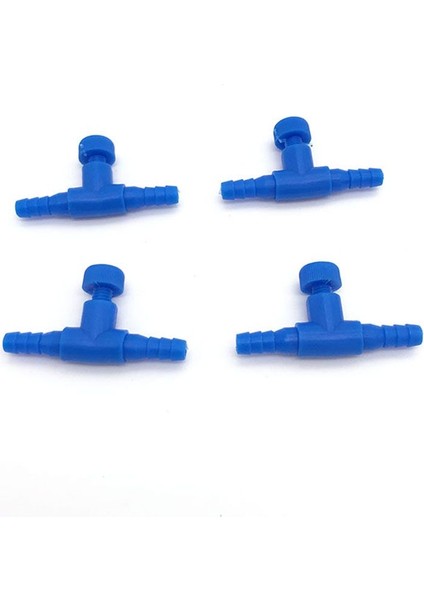 Mavi Stil Çap 4mm 5pcslot 2 3 Yollu Akvaryum Hava Pompası Konektörü Kontrol Vanası Hava Borusu Tüpü Akvaryum Hava Kontrol Vanası Balıkçılık Aksesuarları (Yurt Dışından)