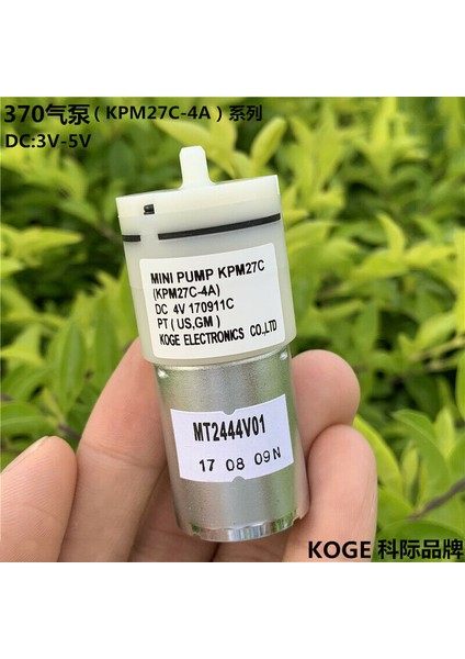 Koge KPM27C Dc 3V 5V 6V Küçük 370 Motor Hava Pompası Oksijen Sessiz Pompa Akvaryum Balıkları Tankı Elektroygmomanometre (Yurt Dışından) fiyatları
