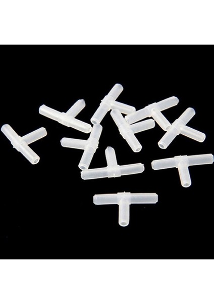 Dirsek Stili Çap 4mm Lot 4mm Plastik Akvaryum Balık Tankı Hava Pompası Konnektörü T Şekilli Konnektör Kontrol Vanası Hava Borusu Tüp Aksesuarları (Yurt Dışından) fiyatları