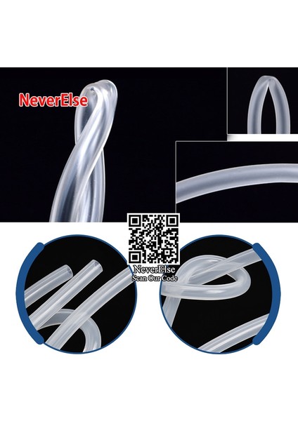 Iç Çap 7.5mm Stili 1 Metre Uzunluğunda Akvaryum 6 Boyutları Oksijen Pompası Hortumu Hava Kabarcığı Taş Aksesuarları Balık Tankı Gölet Pompası Tüp Çapı Boru Beyaz Renk (Yurt Dışından) fırsatları