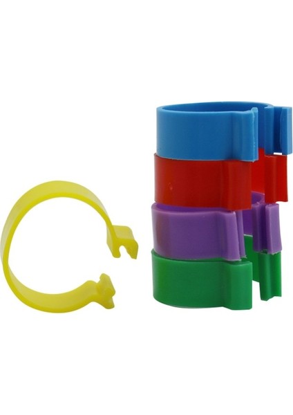 Mor Tarzı Iç Çap 1.6cm Tavuk Ayağı Halkası Tavuk Kümesi Besleme Malzemeleri 5 Renk Toka Tipi Klips Halkaları Çiftlik Ekipmanları (Yurt Dışından) fırsatları