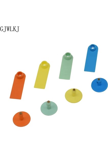 Sarı Stil 100 Takım Hayvancılık Kulak Etiketleri Hiçbir Kelime Kulak Tabela Hayvan Kimlik Kartı Koyun Keçi Domuz Sığır Kulak Etiketleri Çiftlik Ekipmanları (Yurt Dışından) fiyatları