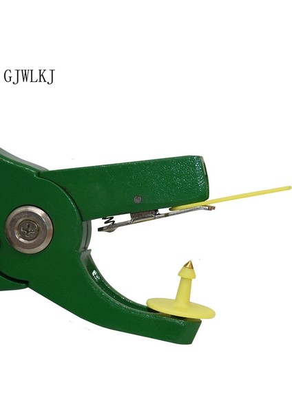 Sarı Stil 100 Takım Hayvancılık Kulak Etiketleri Hiçbir Kelime Kulak Tabela Hayvan Kimlik Kartı Koyun Keçi Domuz Sığır Kulak Etiketleri Çiftlik Ekipmanları (Yurt Dışından) indirimleri