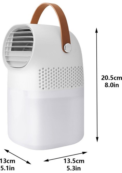 Pasifix Kişisel Klima Hava Temizleyici Mini Hava Soğutucu USB 3 Fan Hız (Yurt Dışından)