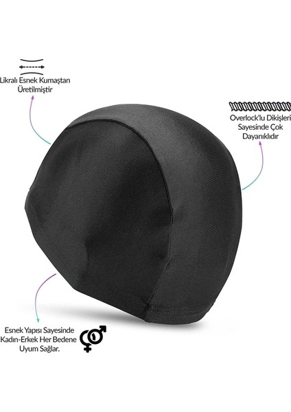 Likralı Bez Havuz Deniz Yüzücü Bonesi fiyatları