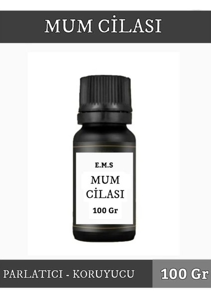 Mum Cilası 100 gr Mum Parlatıcı Mum Koruyucu