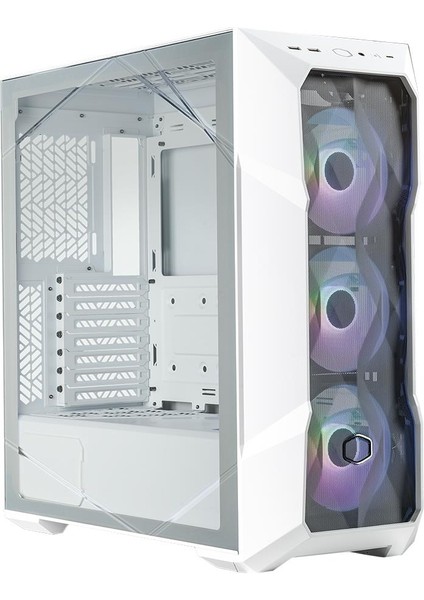 Cooler Master TD500 V2 Mesh Argb Mid Tower Beyaz Kasa Psu Yok