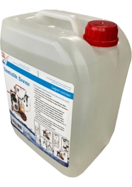 Süt Sağım Makinesi Temizlik Dezenfektanı 5 Litre