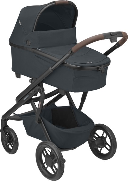 Maxi Cosi Lila Xp+ Ekstra Portbebeli Seyahat Sistem Olabilen Doğumdan Itibaren Kullanılabilen Bebek Arabası Essential Graphite