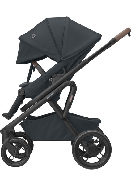 Maxi Cosi Lila Xp+ Ekstra Portbebeli Seyahat Sistem Olabilen Doğumdan Itibaren Kullanılabilen Bebek Arabası Essential Graphite