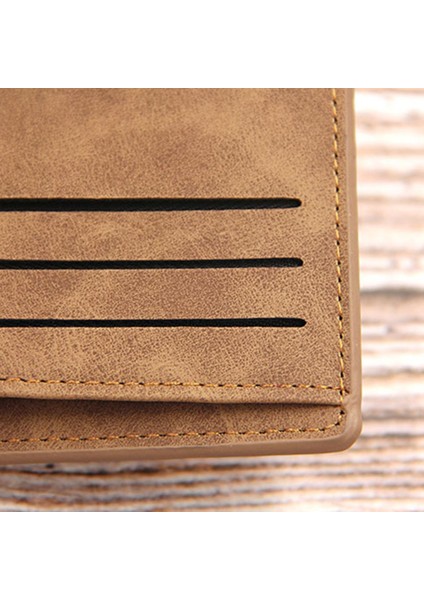 Erkekler Moda Ince Cüzdan Pu Mini Para Çanta Harfler Kabartma Para Çantaları Bifold Fermuar Kredi Kartı Kımlık Tutucu Erkek Bozuk Para Çantaları (Yurt Dışından) indirimleri