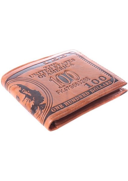 1 Adet Yeni Varış Erkek Cepler Kart Abd Doları Fatura Para Cüzdanı Komik Katlanabilir Pu Dolar Cüzdan 2 Renk Carteira (Yurt Dışından)