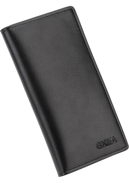 Cuıkca Yeni Moda Erkek Cüzdan Su Geçirmez Pu Deri Cüzdan Erkekler Için Çanta Çanta Telefon Kılıfı Kimlik Kredi Kartı Sahipleri (Yurt Dışından)
