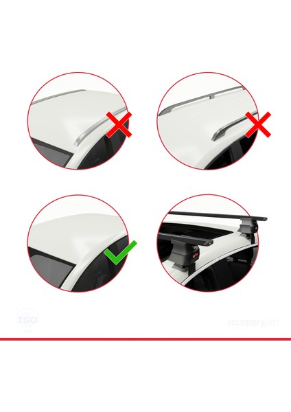 Lexus Ux (ZA10) 2019 ve Sonrası ile Uyumlu Ace-4 Ara Atkı Tavan Barı Siyah modelleri