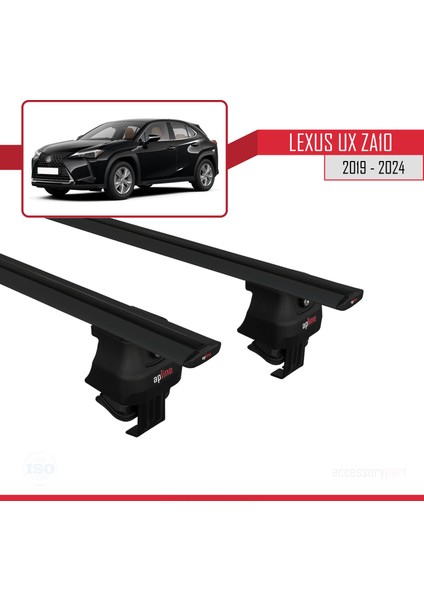 Lexus Ux (ZA10) 2019 ve Sonrası ile Uyumlu Ace-4 Ara Atkı Tavan Barı Siyah fırsatları