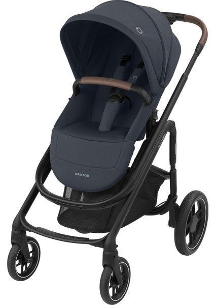 Maxi Cosi Plaza+ Ekstra Portbebeli Seyahat Sistem Olabilen Tek Elle Katlanabilen Doğumdan Itibaren Kullanılabilen Bebek Arabası Essential Graphite