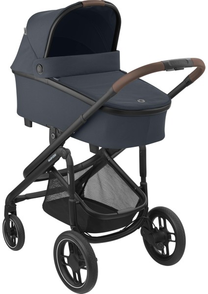 Maxi Cosi Plaza+ Ekstra Portbebeli Seyahat Sistem Olabilen Tek Elle Katlanabilen Doğumdan Itibaren Kullanılabilen Bebek Arabası Essential Graphite