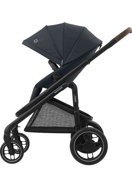 Maxi Cosi Plaza+ Ekstra Portbebeli Seyahat Sistem Olabilen Tek Elle Katlanabilen Doğumdan Itibaren Kullanılabilen Bebek Arabası Essential Graphite