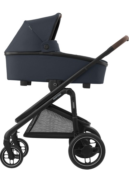 Maxi Cosi Plaza+ Ekstra Portbebeli Seyahat Sistem Olabilen Tek Elle Katlanabilen Doğumdan Itibaren Kullanılabilen Bebek Arabası Essential Graphite