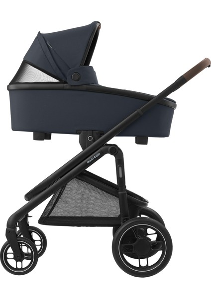 Maxi Cosi Plaza+ Ekstra Portbebeli Seyahat Sistem Olabilen Tek Elle Katlanabilen Doğumdan Itibaren Kullanılabilen Bebek Arabası Essential Graphite