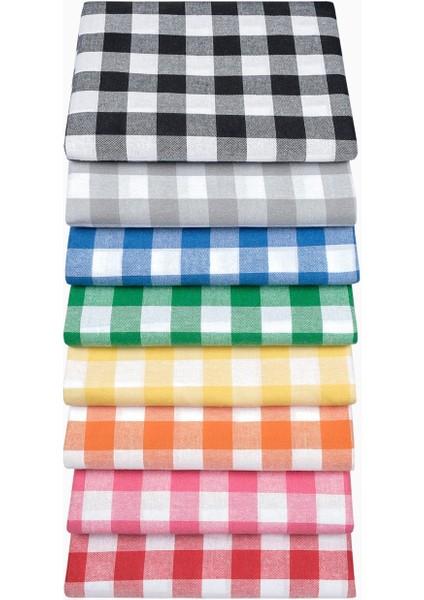 Kareli Masa Örtüsü Sarı fırsatları