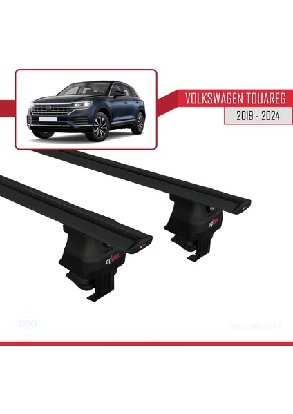 Volkswagen Touareg Iıı (Cr) 2019 ve Sonrası ile Uyumlu Ace-4 Ara Atkı Tavan Barı Siyah fırsatları