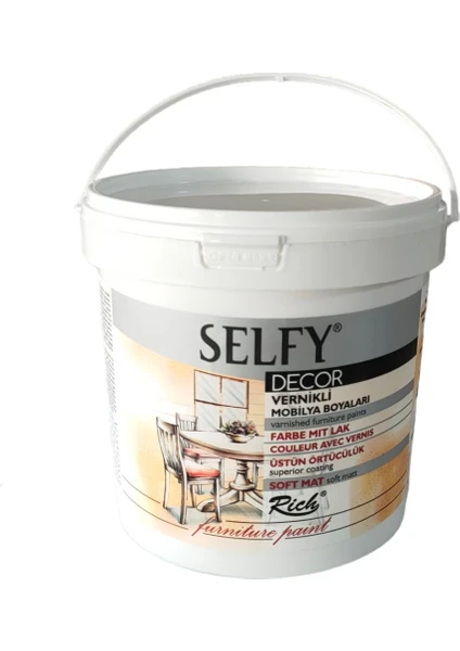 Rich Selfy Decor 1 kg Beyaz Boyama