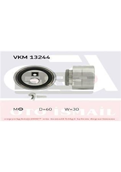 VKM13244 Trıger Eksantrık Gergı Rulmanı Scudo / 406 Partner / Berlıngo 2.0 Hdı DW10TD 1.9d DW8A