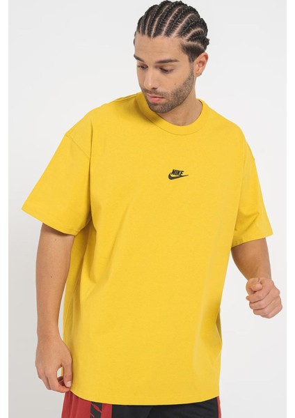 Sportswear Clup Premıum Essantıals Bol Kesim Erkek Spor Tişört modelleri